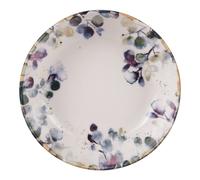 BOTANIC®-Assiette à pâtes coloris blanc en grès Garden flora - diamètre 22 cm