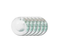 Assiette à pâtes Islande 27 cm (lot de 6) - Table Passion - Bleu - Grès Bleu G