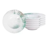 Assiette à pâtes Islande 27 cm (lot de 6) grès 27 cm table passion 27x27 cm
