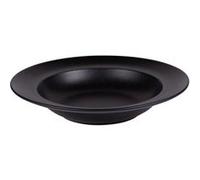Assiette à pâtes Neo 29 cm (lot de 6) - Table Passion - Noir - Grès Noir G