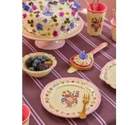 Assiette à petit-déjeuner NATHALIE LÉTÉ enfant rice Pink rose bonbon TU