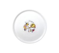 Assiette à Pizza 310 mm Décor Chef x 6