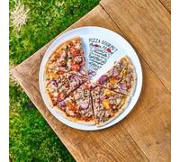 Assiette à pizza en opale blanche Gourmet - D 33 cm