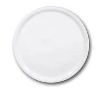 Assiette à pizza en porcelaine blanche Durable Speciale 330 mm - lot de 6