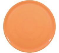 Assiette à pizza spéciale en porcelaine, orange, diamètre 31 cm - lot de 6