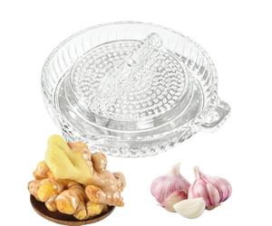 Assiette À Râper Pour Gingembre Ail Oignon Fromage - 1 Pièce Plate De Moulin Polyvalente 4 Pouces | Pour Purée De Pommes De Terre Citron Chocolat Et Fruits | Outil De Cuisine Manuel