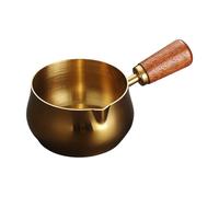 Assiette à steak, design intérieur spacieux, 7 × 4,3 cm, casserole chauffe-lait, légère et facile à manipuler, pour chauffer le lait, faire des sauces, des soupes, des ragoûts, du café, du ketchup ou