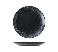 Assiette à steak ronde en céramique de 30,5 cm - Simplicité de la maison japonaise - Assiette peu profonde de 30,5 cm - douzième mois lunaire