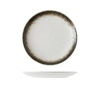 Assiette à steak ronde en céramique de 30,5 cm - Simplicité de la maison japonaise - Assiette peu profonde de 30,5 cm - Sésame