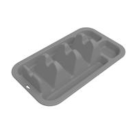 Assiette à tacos avec 3 compartiments, en silicone, réutilisable, antidérapant, avec 2 compartiments à condiments pour adultes, , famille, mariage