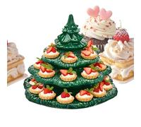Assiette À Œufs Farcis - Vaisselle De Fête En Forme D'arbre De Noël À 4 Couches - Support D'assiette À Œufs Farcis À 26 Trous - Pour Fête, Thanksgiving, Pâques, Mariage, Barbecue, Fêtes En Plein Air,