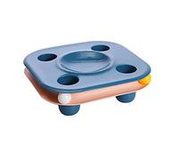 Assiette Alimentaire Multifonction pour Chaton, Piste pour Chats, Jouet Deux en Un, Jouets interactifs pour Animaux de Compagnie, récipient de Nourriture et Assiette d ' Amusement, Produits Amusants