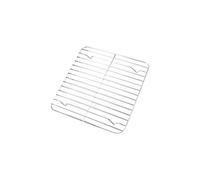 Assiette alimentaire - Plaque de cuisson déformée en acier inoxydable incassable avec bords lisses - Assiette alimentaire carrée - Fournitures ménagères - Plaque de cuisson à biscuits