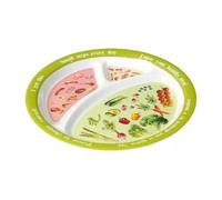 Assiette avec compartiments, plateau de contrôle des portions incassable | Plateau de séparation pour adulte pour fête du Nouvel An, bureau, salon, cuisine, chambre à coucher, bureau
