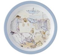 Assiette bébé Ernest et Célestine bleu (18 cm)