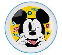 ASSIETTE BICOLORE ANTIDÉRAPANTE POUR ENFANTS | MICKEY FUN-TASTIC