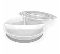 Parapharmacie > Bébé & Maman > Accessoires bébé Twistshake Assiette Classique & Couvercle 6 Mois et + Blanc