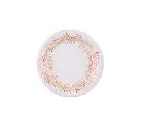 Assiette Champêtre feuillage d'amour en carton (x10) REF/7646