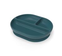 Assiette compartimentée en silicone - blue abyss