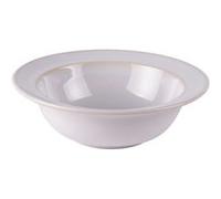 Assiette creuse 19 cm Rondo (lot de 6) - Table Passion - Blanc - Grès Blanc