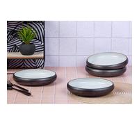 Assiette creuse - 4 pc - onyx