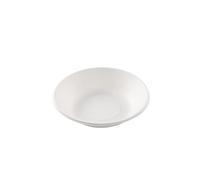 Assiette creuse blanche en canne à sucre Ø 19 cm 800 unités Betik