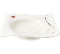 Assiette creuse carrée 22 cm, Maxwell and Williams