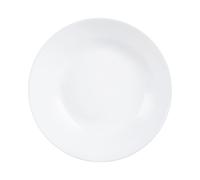 Assiette creuse Diwali Blanc - Luminarc - verre opale extra résistant Luminarc