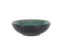 Assiette creuse en céramique coloris vert (Ø18,5cm) - GREENY -