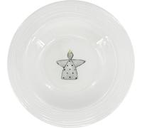 Assiette creuse en porcelaine Croft Advent 23cm, verte