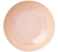Assiette Creuse en Porcelaine "Lara" 25cm Saumon G