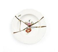 Assiette Creuse En Porcelaine Seletti Kintsugi Art 09622
