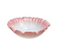 Assiette Creuse En Verre Brillant, Petit Modèle, Diamètre 30 Cm, Hauteur 7 Cm
