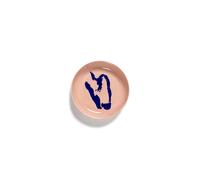 Assiette Creuse Feast Rose/bleu Poivre