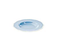 ASSIETTE CREUSE "FLORA" Dusty blue