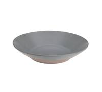 Assiette creuse gris argile 21cm