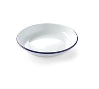 Assiette creuse liseret bleu