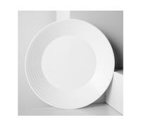 Assiette creuse Luminarc 24cm verre blanc Harena 06451