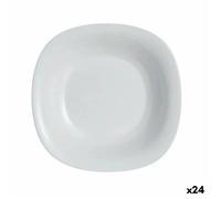Assiette Creuse Luminarc Carine Granit Gris Verre Ø 21 Cm (24 Unités)
