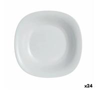 Assiette Creuse Luminarc Carine Granit Gris Verre Ø 21 Cm (24 Unités)