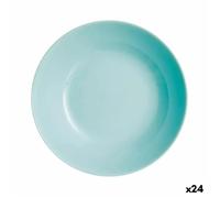 Assiette Creuse Luminarc Diwali Turquesa 20 Cm Turquoise Verre (24 Unités)