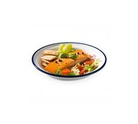 Assiette Creuse Méditerranéenne Mélamine Ø 20 cm - Pujadas - - Mélamine x30mm G