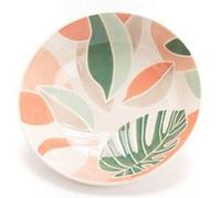 Assiette creuse Natureva 19 cm (lot de 6) - Amadeus - Blanc - Grès Rose G