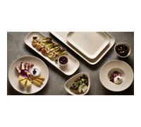 Assiette creuse NERO, diamètre: 300 mm, sable