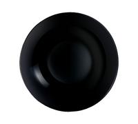 Assiette creuse noire 20cm Diwali - Luminarc - Verre opale extra résistant Luminarc