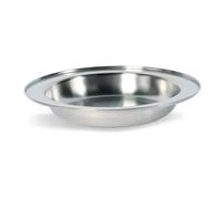 Assiette creuse plate acier inox Tatonka 24 cm