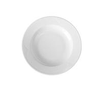 Assiette creuse porcelaine blanche simple 300 mm (x 6)