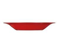 Assiette creuse rouge 21 5 cm - Filicaria