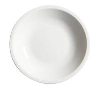 Assiette En Porcelaine Roma Blanche Table Fond 20,5 Cm