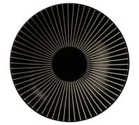 Assiette creuse Sun - Diam. 19 cm - Noir